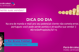 Fica a dica! :)