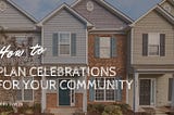 Jerry Swon on How to Plan Celebrations For Your Community