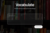 I Built a GPT-powered Web App to Boost Your Vocabulary