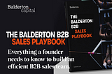 The Balderton B2B Sales Playbook