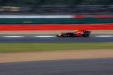 Max Verstappen in his 2017 Red Bull