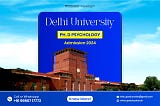 Delhi University PhD Psychology 2024–25