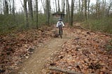 Mountain Biking at the Trails at Jake’s Rocks in January