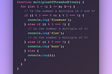 Solving the classic Fizzbuzz problem Multiple Ways using JavaScript