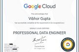 How I Passed GCP Data Engineer Certification Exam in Year 2021.