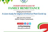 International Day of Family Remittance: Bridging the Last Frontier