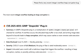 GIMP Heap Overflow Re-Discovery and Exploitation (CVE-2025–6035)