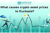 What causes crypto assets’ prices to fluctuate?
