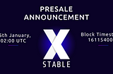 Presale Announcement