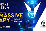 Colizeum.com launches liquidity and single-sided staking pools for its’ $ZEUM token on Vault.inc