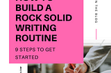 HOW TO BUILD A ROCK SOLID ROUTINE