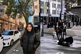 Nada di Ujung Trotoar Melbourne