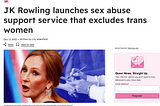 JK ROWLING’S SHELTER FOR VICTIMS OF VIOLENCE IS JUST ANOTHER TERF FACTORY