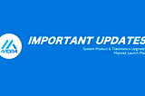 Important Updates
