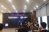 James Wang was invited to attend the first quantitative seminar of Coinsuper