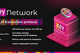 Koy Network Update: The Main-net is LIVE