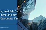 The 3 Invisible Gates That Stop Most Companies Flat