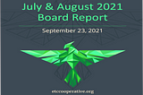 ETC Cooperative Transparency Report July — August 2021