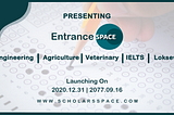 Welcoming ENTRANCE SPACE On Thursday before 2021 | Scholars Space