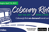 Town of Cobourg Announces Launch of Cobourg Rides On-Demand Transit System