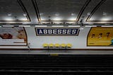 Abbesses subway station