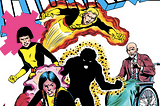 Professor X gathers Karma, Cannonball, Psyche, and Sunspot
