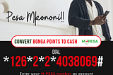 How To Convert Bonga Points To Mpesa Money