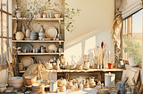 start your own ceramic's studio on the cheap!