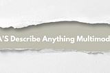 From Pixels to Paragraphs : NVIDIA’s Describe anything Multimodal LLM explained