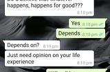 everything happens for a ……..