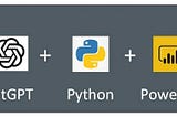 ChatGPT + Python+ Power BI