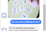 Building a Serverless Facebook Messenger Chatbot