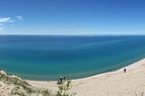 The Earth-bending Scale of the Great Lakes