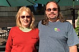 Me and my mom, back a few years ago in Denver