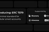 Introducing: ERC-7579