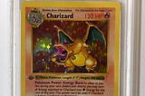 A rare 1st Edition Charizard Pokémon Card: selling my prized possession