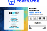 🐳 Sonder ICO Tokens SNR with up to 55% Bonus — Only on Tokenator! 🐳