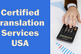 Breaking Language Barriers: French Interpretation Services In The USA By Certified Translation…