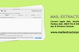 apple mail to pst tool