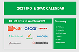 10 Major Upcoming IPOs to Watch in 2021