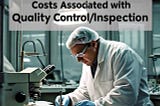 The Costs Associated with Quality Control/Inspection