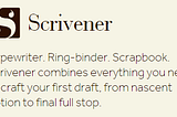 “Give Me A Break” — Better Pacing with Scrivener.