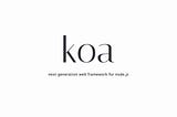 How do you know the right “this” is attached while using Koa.js