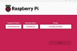 Raspberry Pi Imager on a Chromebook