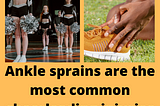What to expect when you sprain your ankle.