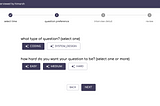 Product release: coding question bank