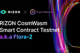 RIZON CosmWasm Smart Contract_Testnet (a.k.a flora-2)