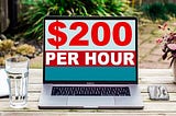 200 dollars an hour