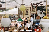 Wienna´s flea market, August 2020