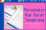 HASIL BAGUS, Wa./Call. 0877–7850–5584, Cetak Kop Surat di Ciputat Timur Tangerang Selatan